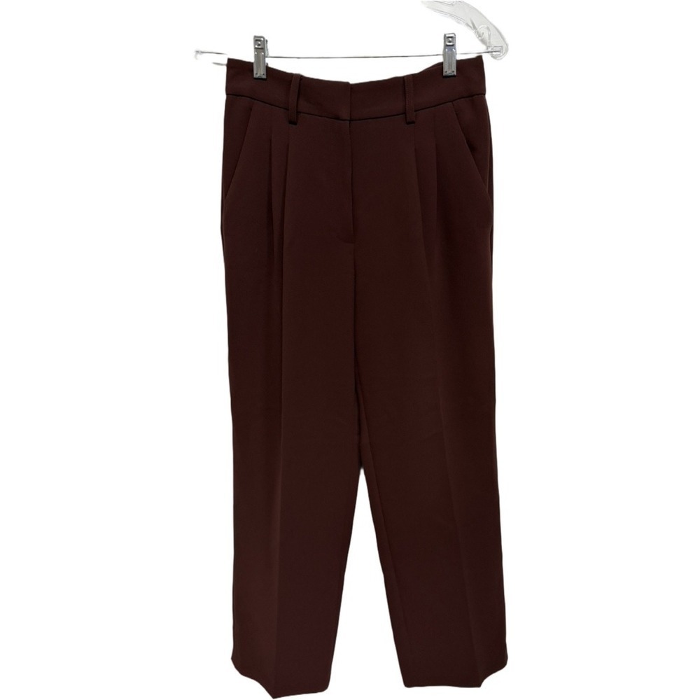 Gianni Bini Brown Dress Pants Size 4 Wide Leg Trousers Slacks Women's Business
